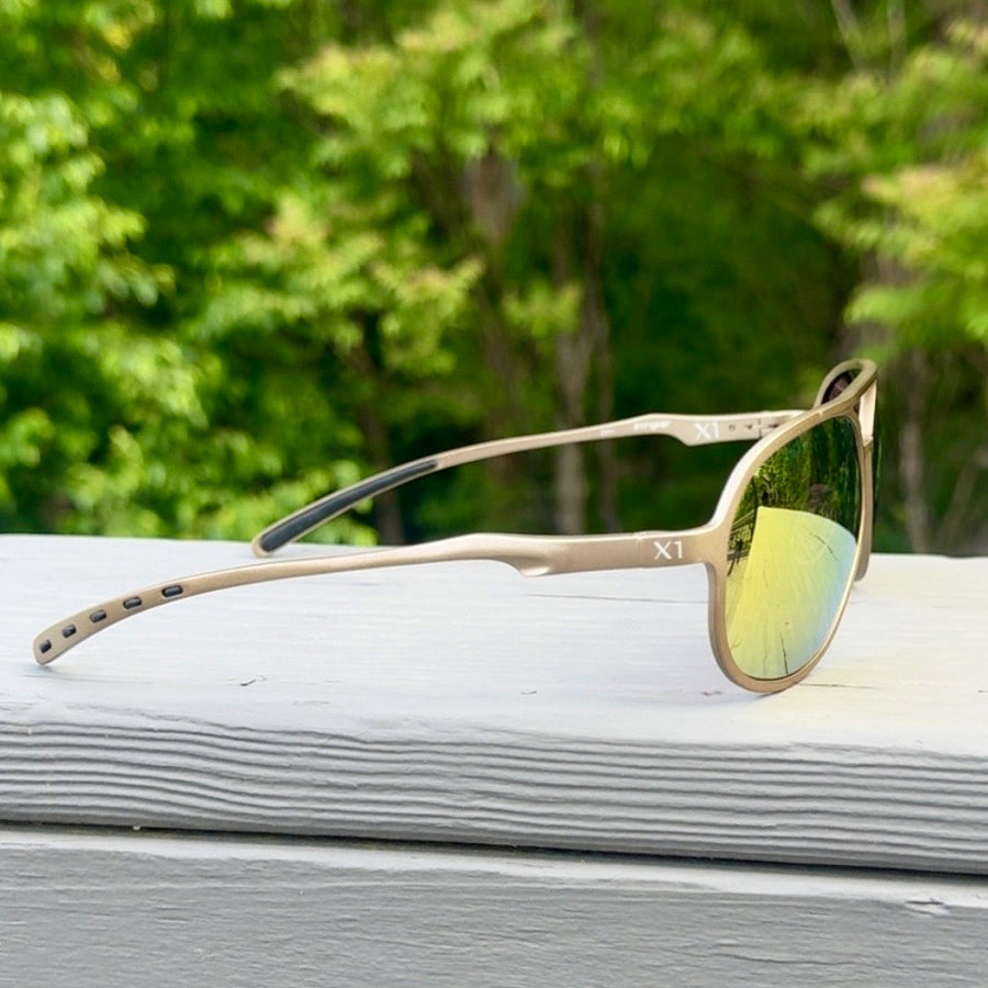 X1 Series Desert Sand Gold Lenses