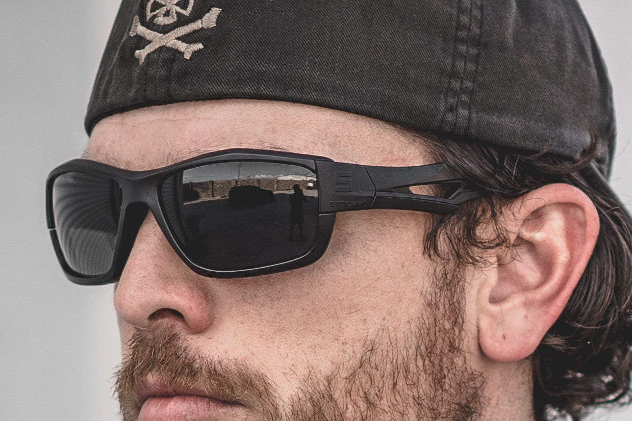 F1 Series Tactical Green Polarized – Striyker Sunglasses