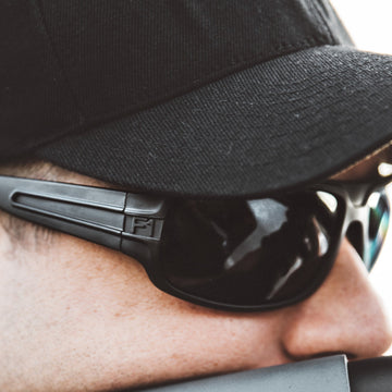 F1 Series Stealth Black Polarized