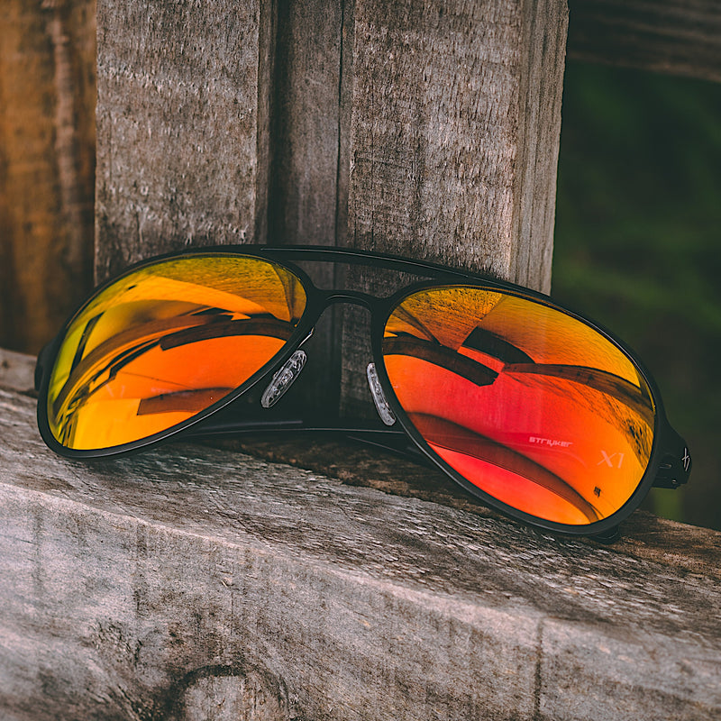 X1 Series Stealth Black Red Lenses