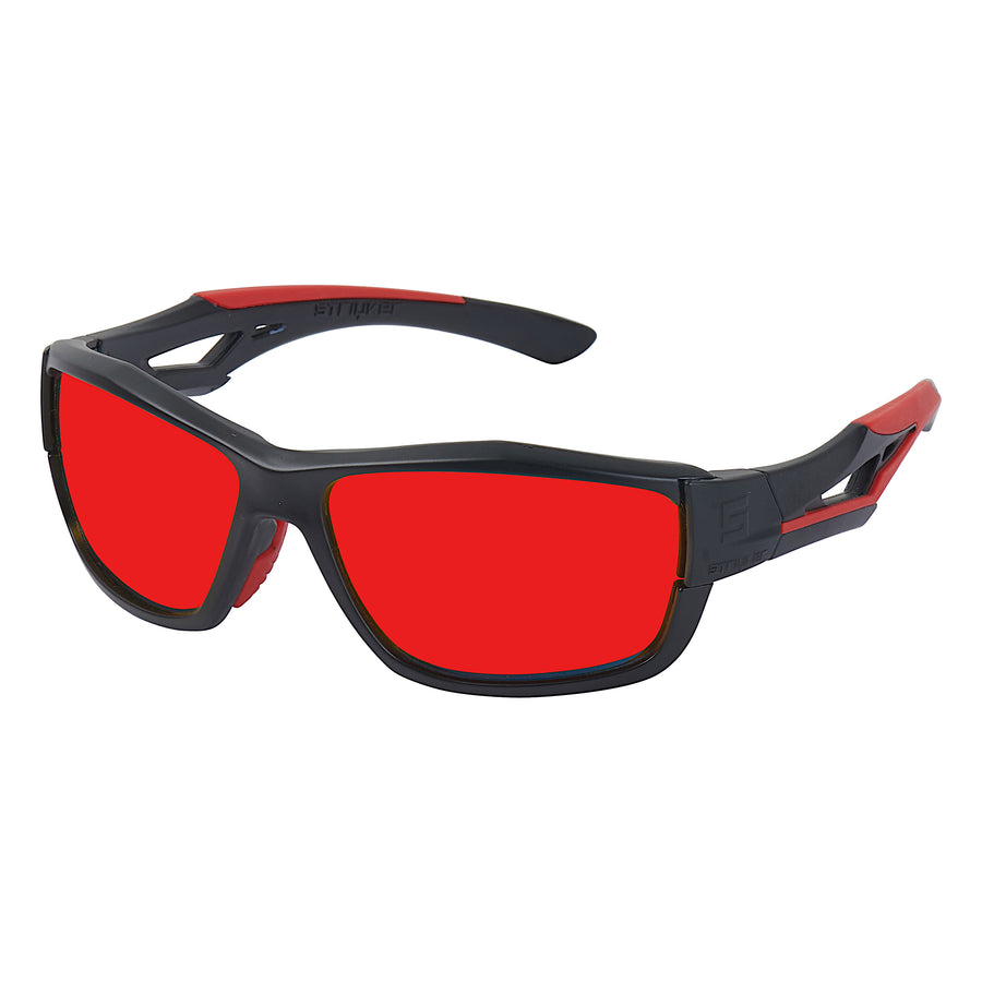 Signature Series Matte Black/Red Red Lenses – Striyker Sunglasses | Sonnenbrillen