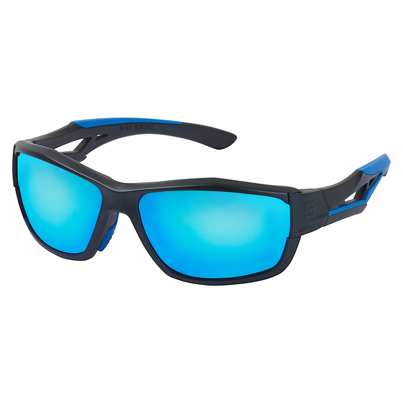 Signature Series Matte Black/Blue Blue Lenses