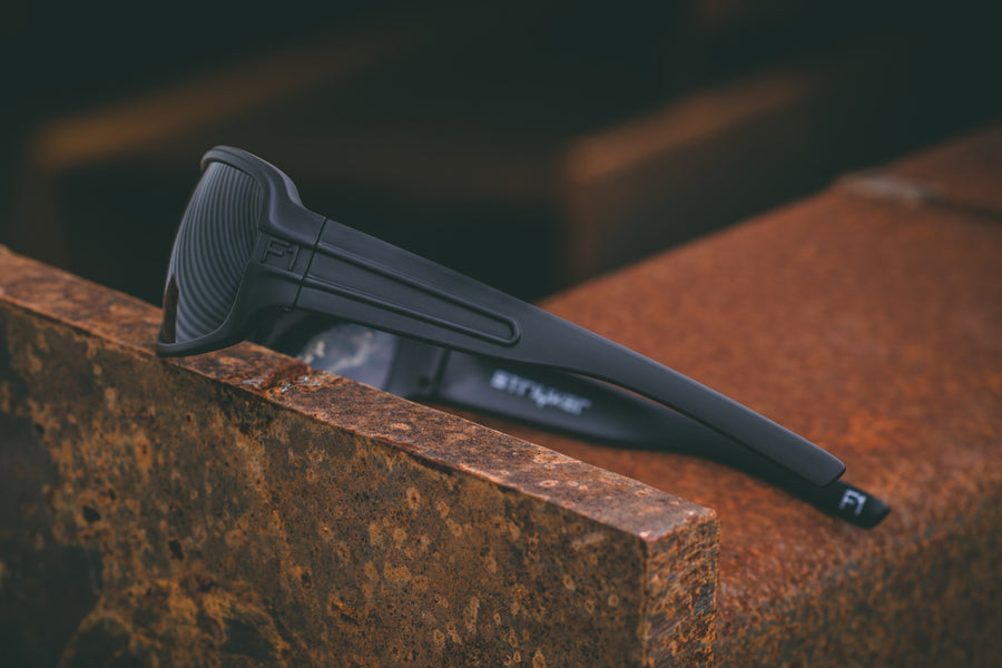 F1 Series Stealth Black Polarized