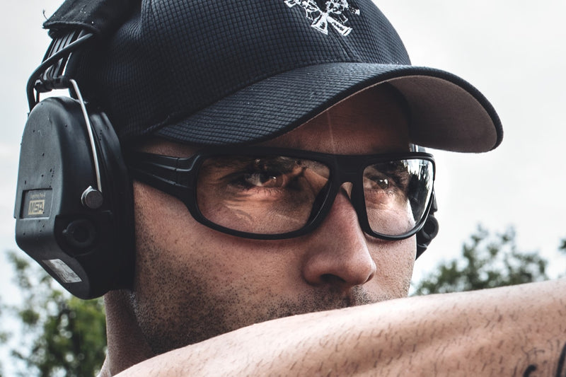 F1 Series Stealth Black Clear Lenses