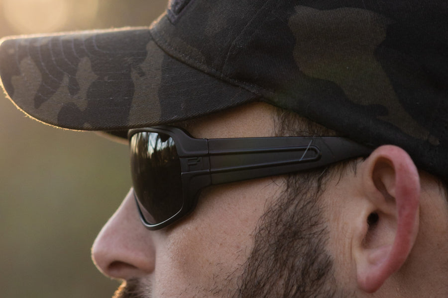 F1 Series Matte Black Polarized